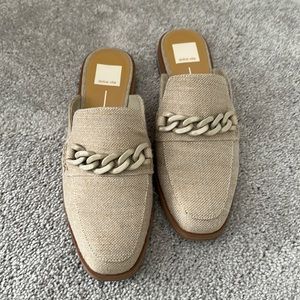 Neutral comfortable mules